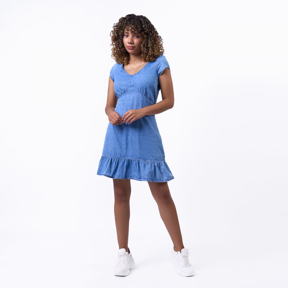 VESTIDO JP25GHADI DENIM CAMISERO